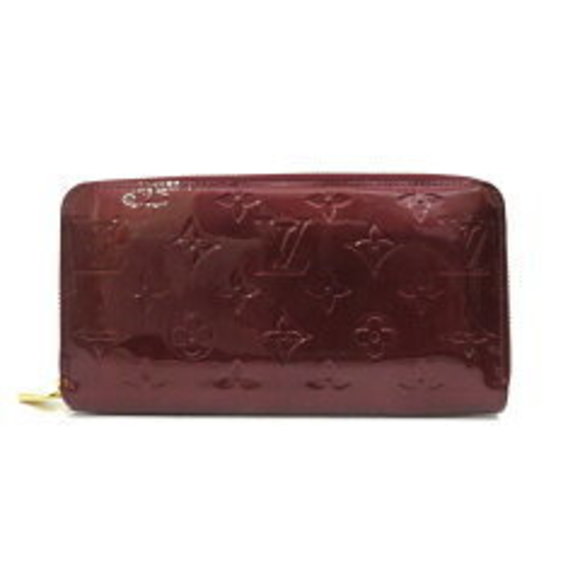 Louis Vuitton Zippy Wallet Vernis Patent Red - Picture 1 of 9